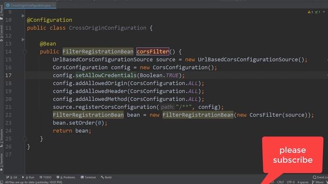 How to Fix CORS Error in Spring Boot | Cors Configuration | Cors Filter смотреть онлайн