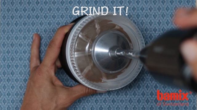 POWDERDISC: GRINDING CARAWAY with bamix® of Switzerland смотреть онлайн