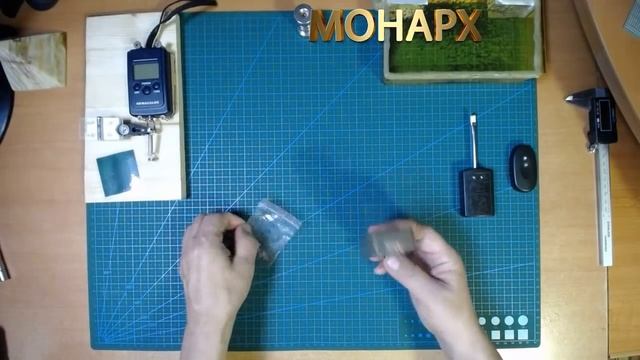 Вариант 4-х разрядного индикатора магнитного поля. Для магнитных БТГ генераторов. Схема. смотреть онлайн