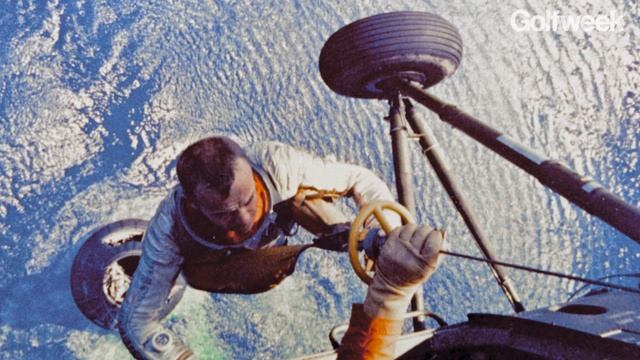 Astronaut Alan Shepard and the 50th anniversary of the first golf swing on the moon смотреть онлайн