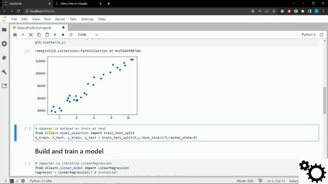 Régression linéaire - Prédiction de salaire (Python) смотреть онлайн