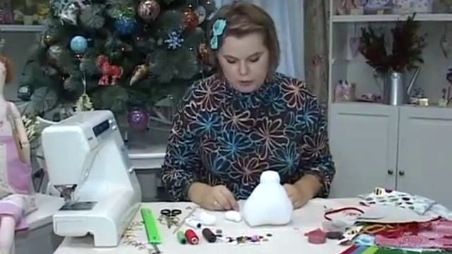 Тильда Снеговик Мастер класс смотреть онлайн
