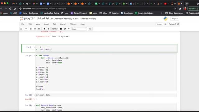 Introduction to Linked List | Linked list implementation in Python | Data Structures | Python смотреть онлайн