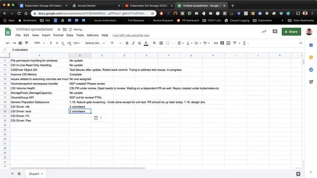 Kubernetes SIG Storage 20200227 смотреть онлайн