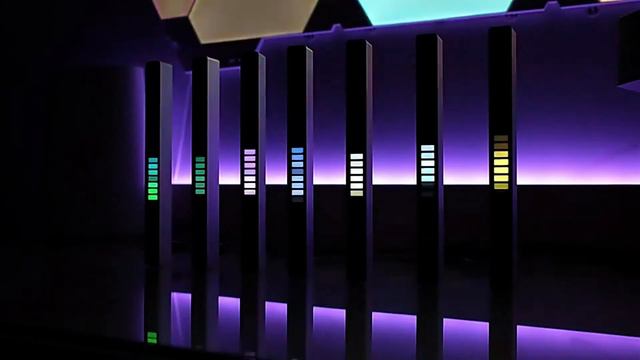 LED Ambient Sound Mini Light Bar That Reacts To Music Rythm смотреть онлайн