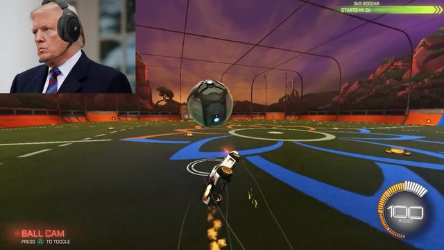 US Presidents Play Rocket League Tournaments 3-5
