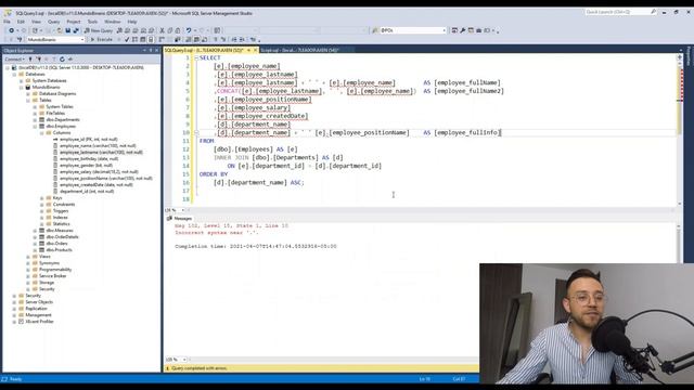 Concatenación y Alias en SQL Server - #10 Microsoft SQL Server desde cero смотреть онлайн