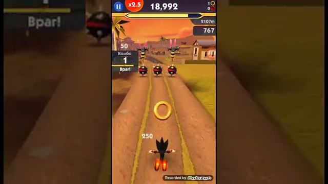 Пытаюсь получить shadow в sonic dash 2 смотреть онлайн