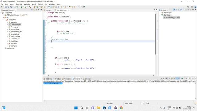 How to comment / Uncomment Java project in eclipse || Java Tutorials || SDET смотреть онлайн