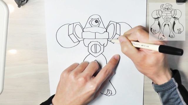How to draw Pokemon | Gigantamax Melmetal | easy drawing смотреть онлайн