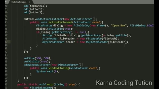 Class 13 | FileDialog | Open & Save Operations | by Bhaskar смотреть онлайн