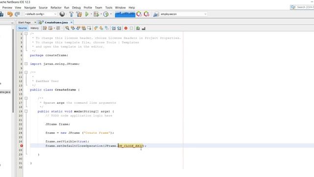 How to create frame in JAVA swing . GUI смотреть онлайн