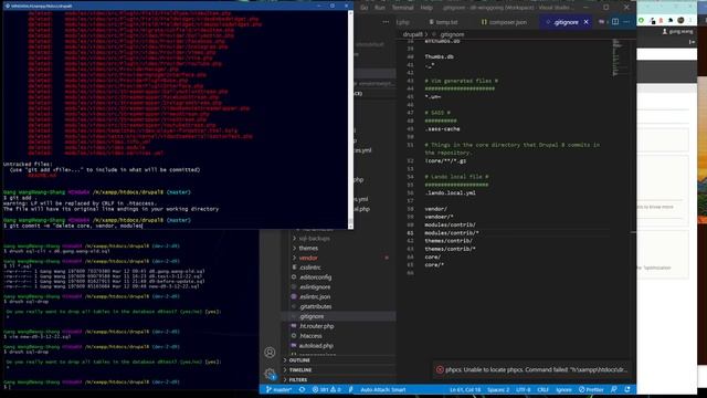 一步步升级 Drupal 8 到 Drupal 9（上集）：学习并解决升级中的疑难杂症 | Upgrade Drupal 8 to 9 | PHP, git, composer, drush смотреть онлайн
