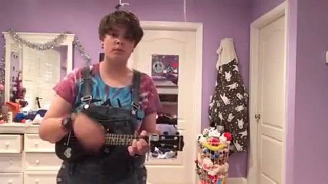 Riptide by Vance Joy cover on ukulele смотреть онлайн