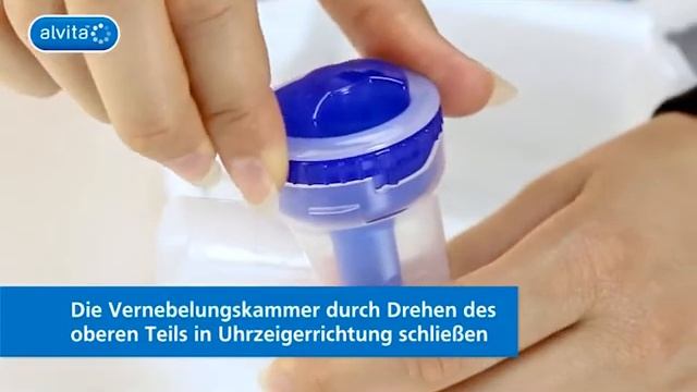 Wie wendet man den Alvita Inhalator T2000 an смотреть онлайн