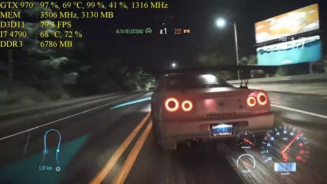 Need for Speed (2015) GTX 970 & i7 4790 | 1080p Ultra Settings | FRAME-RATE TEST смотреть онлайн