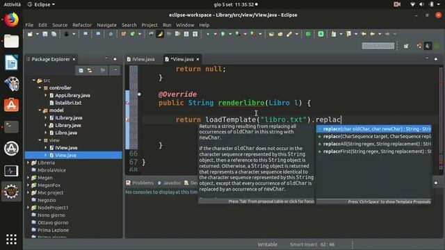 Java 47: Progetto libreria con Java смотреть онлайн