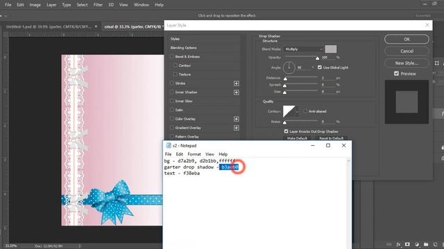 How to create birthday invitation card in Photoshop cc 2015 смотреть онлайн