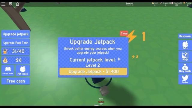 ROBLOX, JETPACK SIMULATOR! Я ЛЕТАЮ НА ДЖЕТПАКЕ В РОБЛОКС?! ЧАСТЬ #1 смотреть онлайн