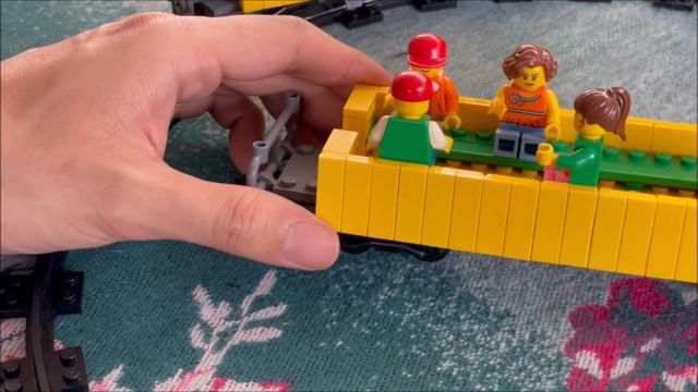 LEGO 1:48 Heisler Tuolumne + Roaring Camp And Big Trees Cars (Narrow Gauge)