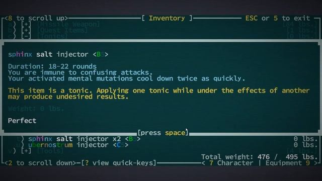 Tinkering, Bits, and Recharging Tutorial - Caves of Qud смотреть онлайн