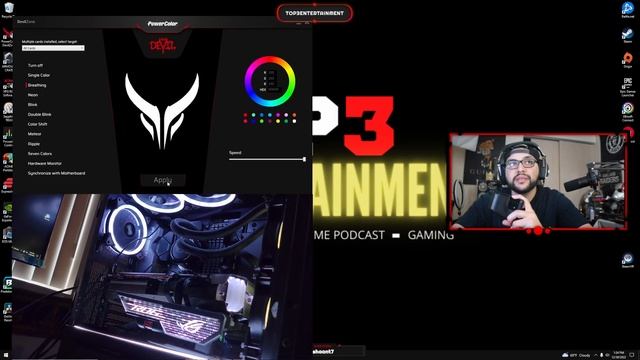 How To change The RGB on a Power Color Red Devil | Top3Tech смотреть онлайн