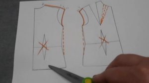 Как сделать выкройку летней блузки или майки.mp4