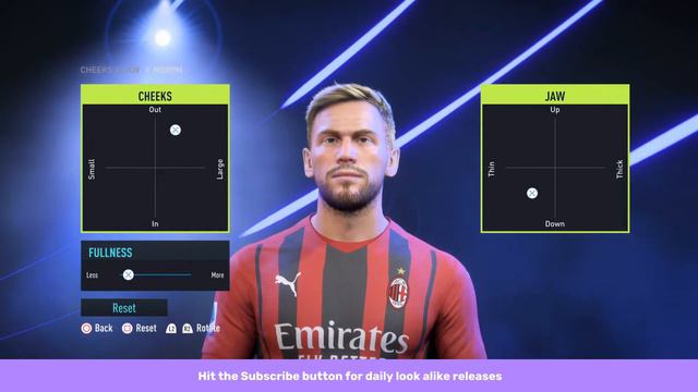 FIFA 22 - THEO HERNANDEZ Pro Clubs Look alike Build | Milan Player Tutorial смотреть онлайн