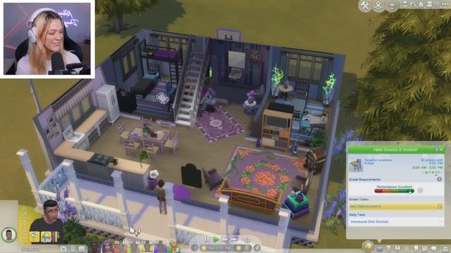 The Sims 4 But My Teen Twins Are In LOVE | Not So Berry Orange #6 смотреть онлайн