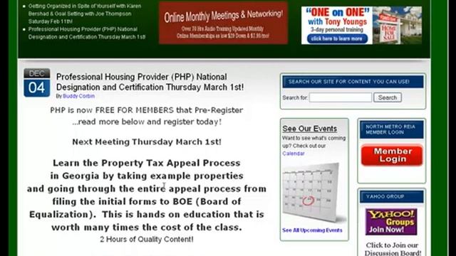 Learn The Property Tax Appeal Process in GA at our PHP Meeting! buy, foreclosures, store, real, ... смотреть онлайн