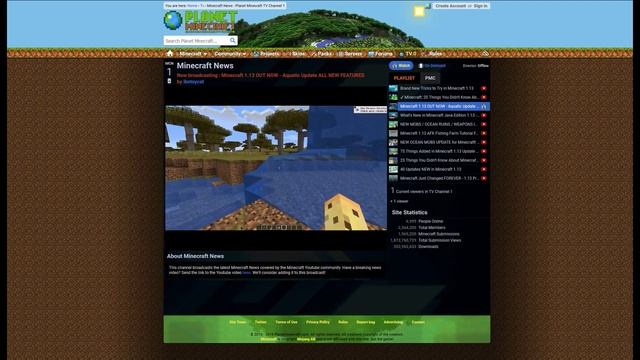 Ranking: Minecraft Websites смотреть онлайн