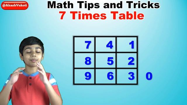 Learn 7 Times Multiplication Table | Easy and fast way to learn | Math Tips and Tricks смотреть онлайн