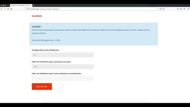 Software de Calibragem de Step/mm смотреть онлайн