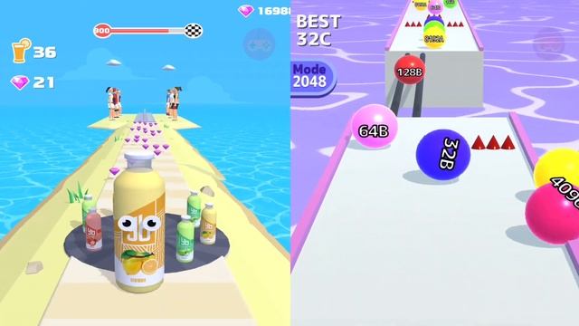 ✅ Satisfying Android,iOS Gameplay - Going Balls vs Tall Man Run - Mobile Games смотреть онлайн