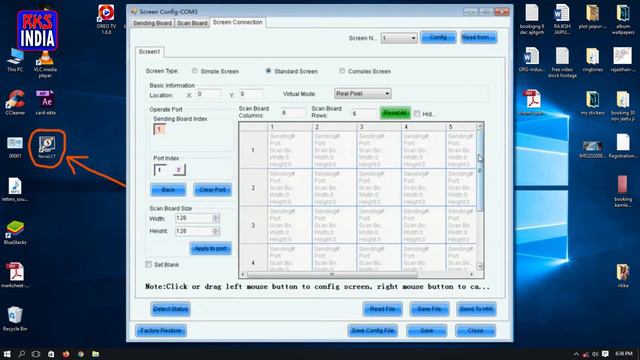 how to setup led display & configuration by nova lct software in hindi | LED wall kaise jode смотреть онлайн