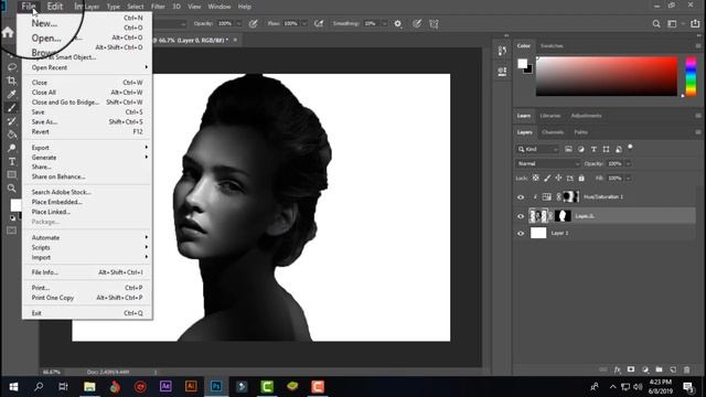 Double Exposure Tutorial | Photoshop Photo Effects смотреть онлайн