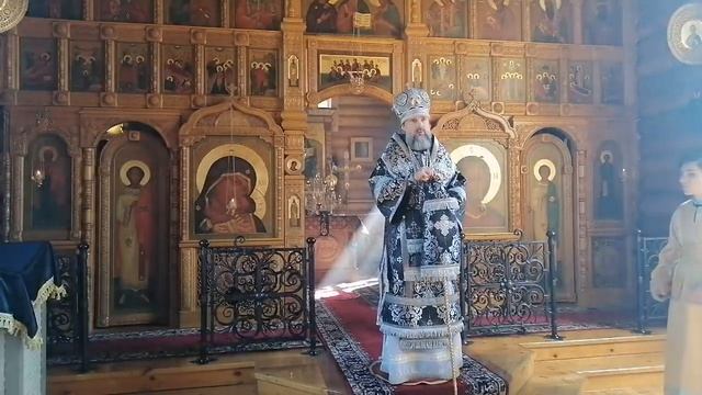 Великая Среда. Литургия Преждеосвященных Даров.