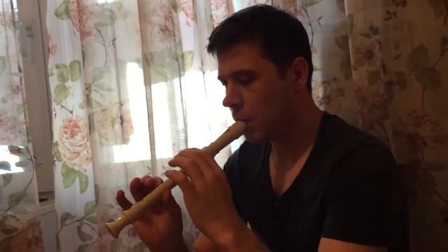 Марат Эксанов. Учусь играть на флейте)))