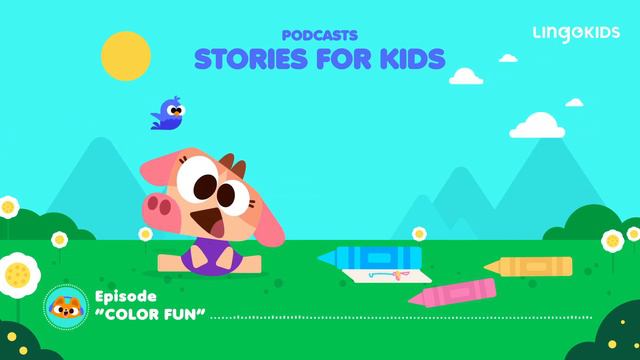 COLOR FUN 🔵🟣🟡 Stories For Kids | Lingokids Podcast