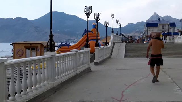 коктебель.море бар.людей ёк. смотреть онлайн