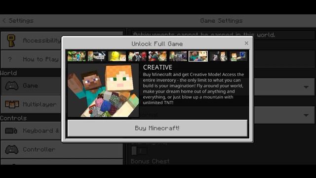 How to play creative mode in Minecraft trial | Minecraft trial creative | Minecraft trial смотреть онлайн