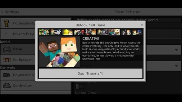 How to play creative mode in Minecraft trial | Minecraft trial creative | Minecraft trial