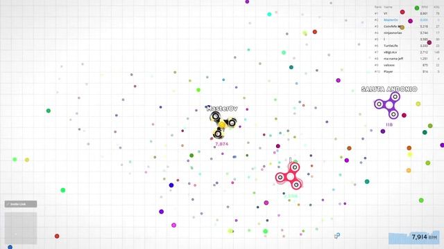 FREE OFFICIAL FIDGETSPINNER SKIN NOW! ! | Slither.io With Fidget Spinners! | Spinz.io Part 7 смотреть онлайн