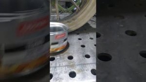 шпаклёвка NOVOL termo и обод Харлей