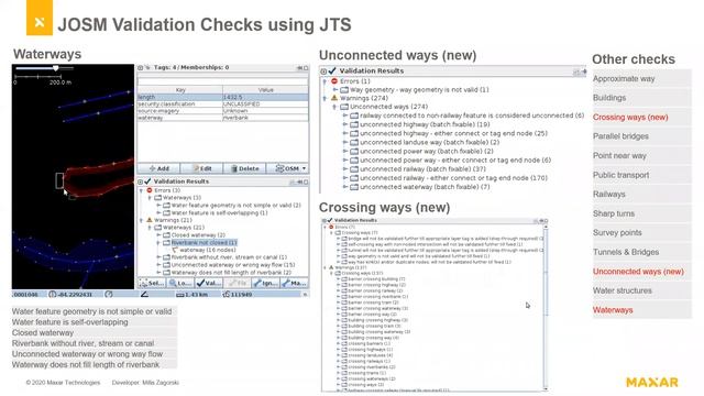 Advancements in JOSM tools, validation checks and auto-fixes using Java Topology Suite (JTS) смотреть онлайн