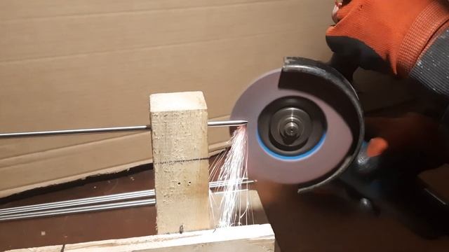 Изготовление и заточка шампуров(вешал) из нержавеющего прутка | Бoroda 32 смотреть онлайн