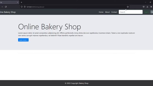 Online Bakery Shop in Python using Django смотреть онлайн