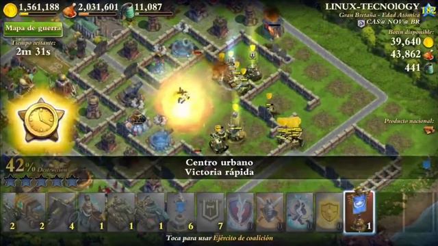 World War 19ABRIL17 DomiNations - Rebelión Chile VS CAS@ NOV@ BR (Carlos vs LINUX TECNOLOGY) смотреть онлайн