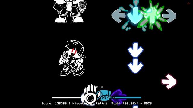 Friday Night Funkin' VS Indie Cross - Crossed Out (Nightmare: Cuphead Sans Bendy) (FNF Mod/Fan Made смотреть онлайн