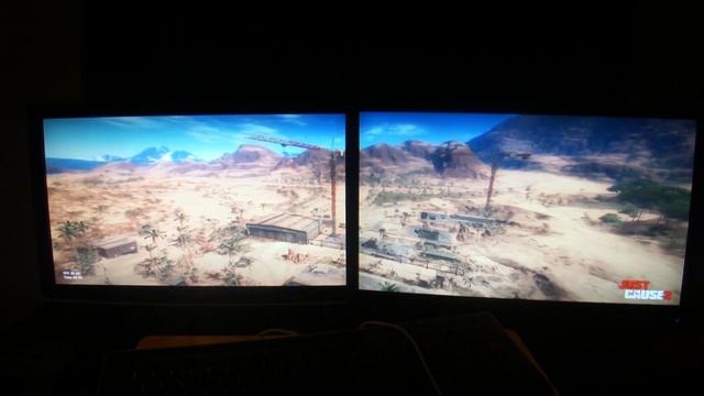 Just Cause 2 Benchmark (Dual Screen) смотреть онлайн